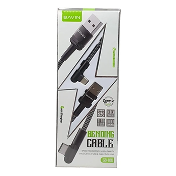 کابل شارژ و انتقال داده type-c باوین مدل CB 180